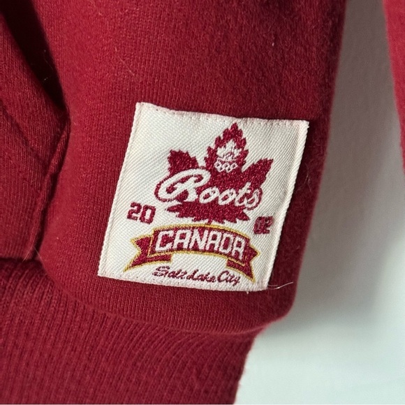 SOLD ROOTS Canada Sweatshirt Zip Vintage Y2K Olympics Salt Lake City Utah Mens - Picture 6 of 11
